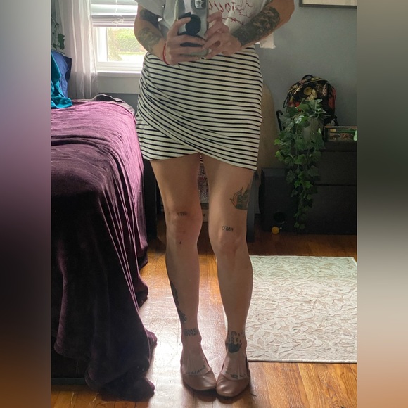 Lovers + Friends Voyage Mini Skirt - Navy Stripe - Picture 10 of 10